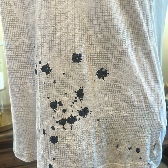 Silver Sparkle Calvin Klein Top Size Small - Picture 4 of 8